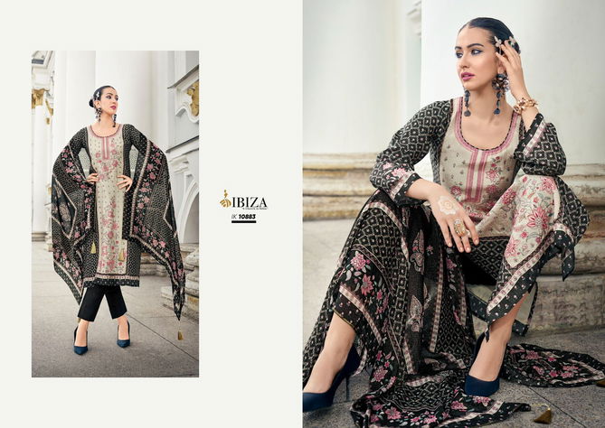 Iznik Vol 4 By Ibiza Simar Muslin Digital Printed Salwar Kameez Wholesale Shop In Surat